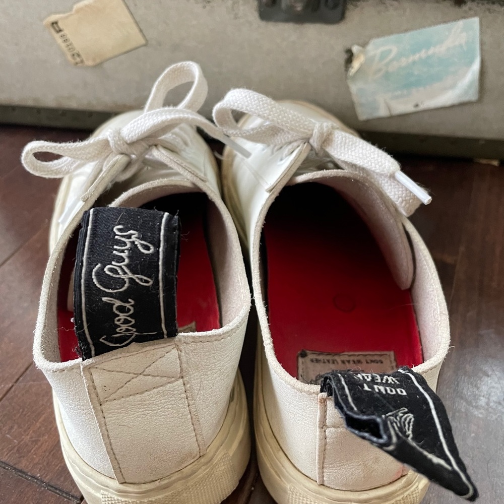 Vegan white sneakers women’s EUR size 36, US 6 - Picture 3 of 13